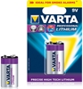 Picture of 1 Varta Ultra Lithium 9V-Block 6 LR 61