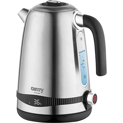 Picture of Camry CR 1291 kettle with LCD display and temp. regulation 1.7L 2200W