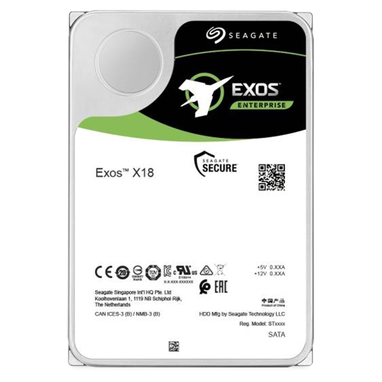 Picture of Seagate Exos X18 3.5" 16 TB SAS