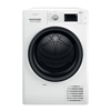 Изображение WHIRLPOOL Dryer FFT M22 8X3B EE, 8kg, A+++, Depth 65 cm, Black doors, Heat pump, SenseInverter motor, Freshcare+
