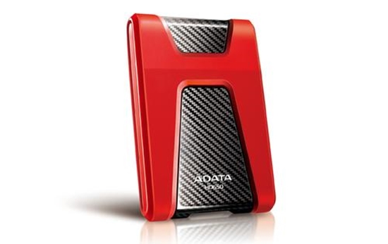 Picture of ADATA DashDrive Durable HD650 1000GB Red external hard drive