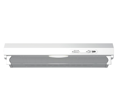 Picture of Beko CFB 6310 W cooker hood Wall-mounted White 160 m³/h D
