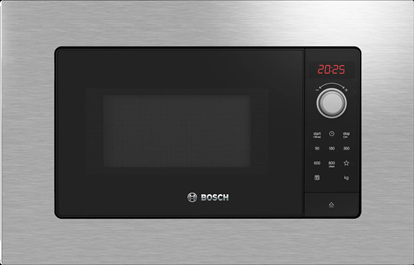 Attēls no Bosch BFL623MS3 microwave Built-in Solo microwave 20 L 800 W Stainless steel