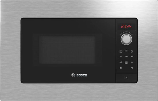 Picture of Bosch BFL623MS3 microwave Built-in Solo microwave 20 L 800 W Stainless steel