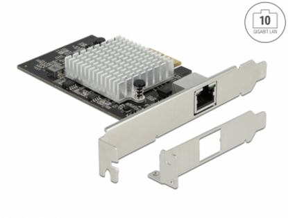 Picture of Delock PCI Express x2 Card 1 x RJ45 10 Gigabit LAN AQC113CS
