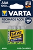 Picture of 1x4 Varta Rechargeable Accu AAA Ready2Use NiMH 1000 mAh Micro