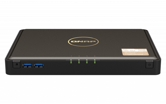 Picture of QNAP TBS-464 NAS Desktop Ethernet LAN Black N5105