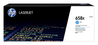 Изображение HP 658X High Yield Cyan Original LaserJet Toner Cartridge