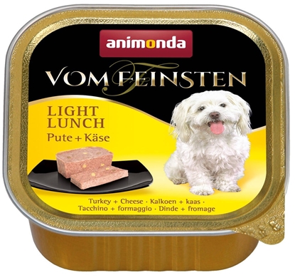 Attēls no ANIMONDA VOM FEINSTEN ADULT LUNCH Wet dog food Turkey Cheese 150 g