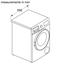Picture of BOSCH Washing machine - Dryer WNA134L0SN, 8/5 kg, 1400 rpm, energy class E, depth 59 cm