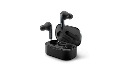 Picture of Philips True Wireless Headphones TAT5506BK/00 IPX5, Noise Cancelling Pro, Wireless charging case, Two mics for clear calls