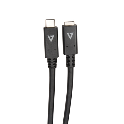 Изображение V7 V7UC3EXT-2M USB cable USB 3.2 Gen 1 (3.1 Gen 1) USB C Black