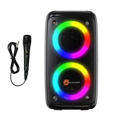Picture of Portable Speaker|N-GEAR|LETS GO PARTY LGP23M|Black|Wireless|Bluetooth|LGP23M