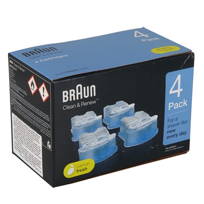 Attēls no Tīrīšanas līdzeklis skuveklim Braun Clean&Renew