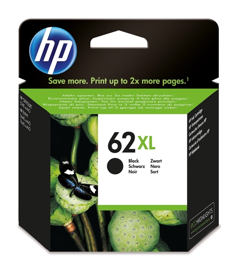 Picture of HP 62XL High Yield Black Original Ink Cartridge