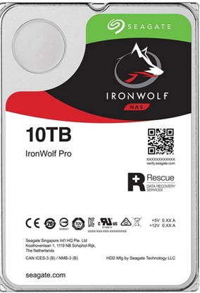 Attēls no Seagate IronWolf Pro ST10000NE000 internal hard drive 3.5" 10 TB Serial ATA III