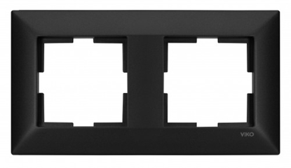 Picture of Rāmis 2-vietīgs melns Meridian NOVELLA Viko by Panasonic