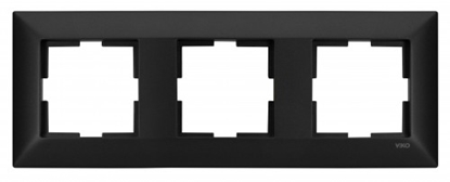 Picture of Rāmis 3-vietīgs melns Meridian NOVELLA Viko by Panasonic