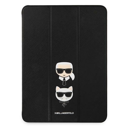 Изображение Karl Lagerfeld Saffiano KLFC12OKCK Book Cover Case For Tablet Apple iPad 12.9" Pro 2021