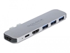 Picture of Delock Docking Station for MacBook Dual HDMI 4K / PD / Hub