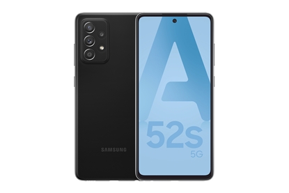 Picture of Samsung Galaxy A52s 5G SM-A528B 16.5 cm (6.5") Dual SIM Android 11 USB Type-C 6 GB 128 GB 4500 mAh Black