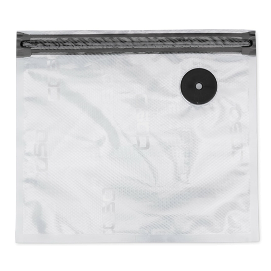 Picture of Caso | Zip bags | 01293 | 20 pcs | Dimensions (W x L) 26 x 23 cm