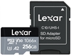 Изображение MEMORY MICRO SDXC 256GB UHS-I/W/A LMS1066256G-BNANG LEXAR