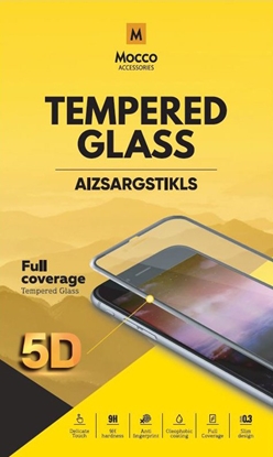 Attēls no Mocco Full Glue 5D Signature Edition Tempered Glass Full Coverage with Frame Samsung Galaxy A72 / A80 Black