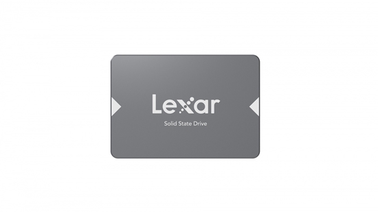 Picture of SSD|LEXAR|NS100|256GB|SATA 3.0|Write speed 420 MBytes/sec|Read speed 520 MBytes/sec|2,5"|LNS100-256RB