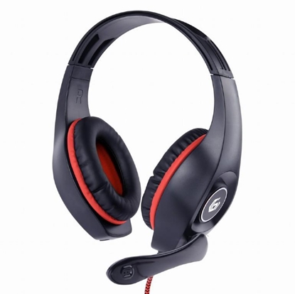 Attēls no Gembird Gaming Headset with LED Light Effect Black