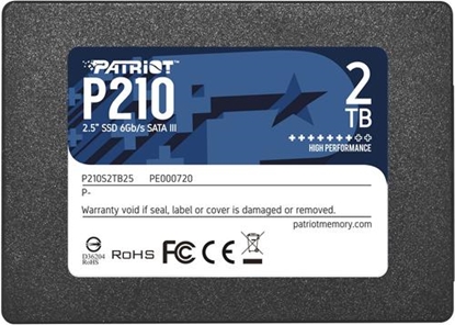 Изображение PATRIOT P210 2TB SSD 2.5inch SATA 3