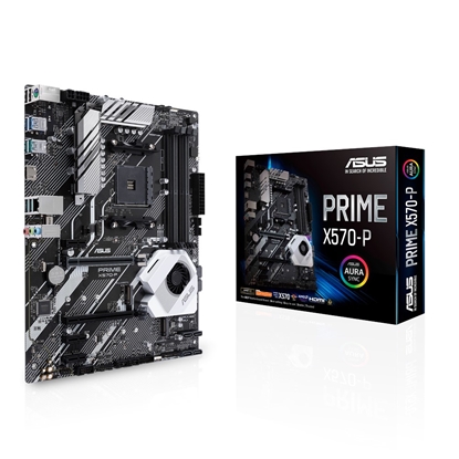 Attēls no ASUS Prime X570-P AMD X570 Socket AM4 ATX
