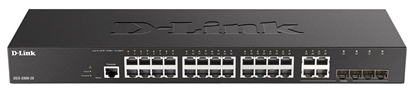 Picture of D-Link DGS-2000-28 network switch Managed L2/L3 Gigabit Ethernet (10/100/1000) 1U Black