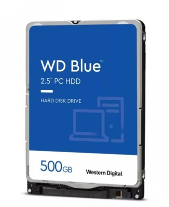 Attēls no WD Blue Mobile 500GB HDD SATA 6Gb/s 7mm