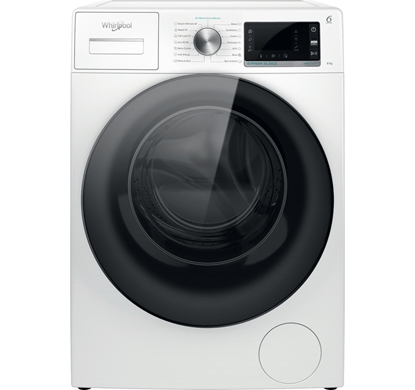Attēls no Whirlpool W6 XW845WB EE washing machine Front-load 8 kg 1400 RPM Black, White