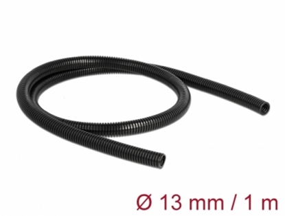 Изображение Delock Cable protection sleeve 1 m x 13 mm black