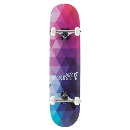 Attēls no Enuff Geometric Complete Skateboard Purple 8 x 32