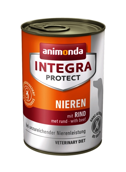 Изображение animonda Integra Protect 4017721864046 dogs moist food Beef Adult 400 g