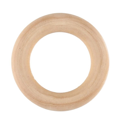 Attēls no Fl.dekors Kapel Gredzeni koka 5gab.