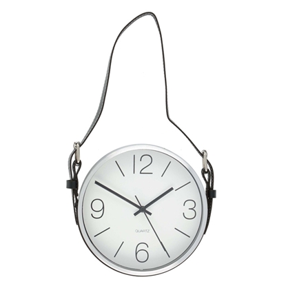 Picture of Pulkstenis sienas 4Living  Key West ar jostu 17cm sudraba, s