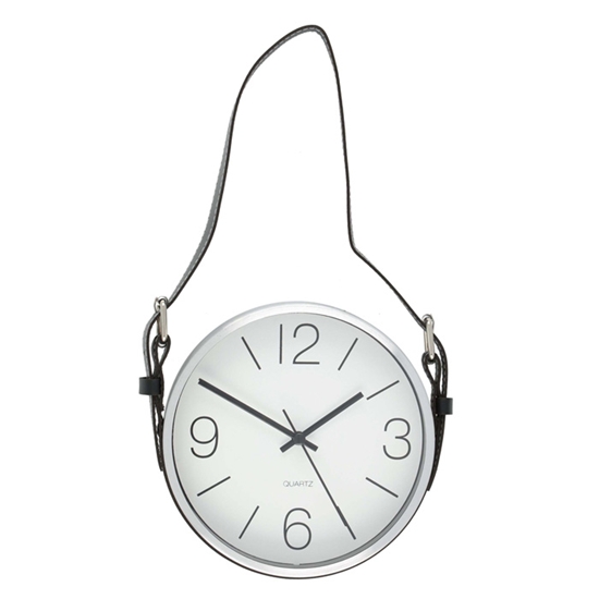 Picture of Pulkstenis sienas 4Living  Key West ar jostu 17cm sudraba, s