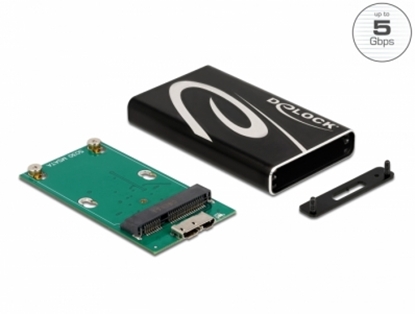 Изображение Delock External Enclosure SuperSpeed USB for mSATA SSD
