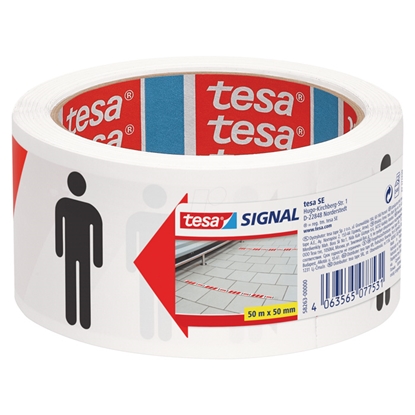 Изображение Distancēšanās līmlenta Tesa 50m x 50mm