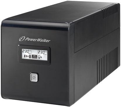 Изображение PowerWalker VI 1000 LCD 1 kVA 600 W 4 AC outlet(s)