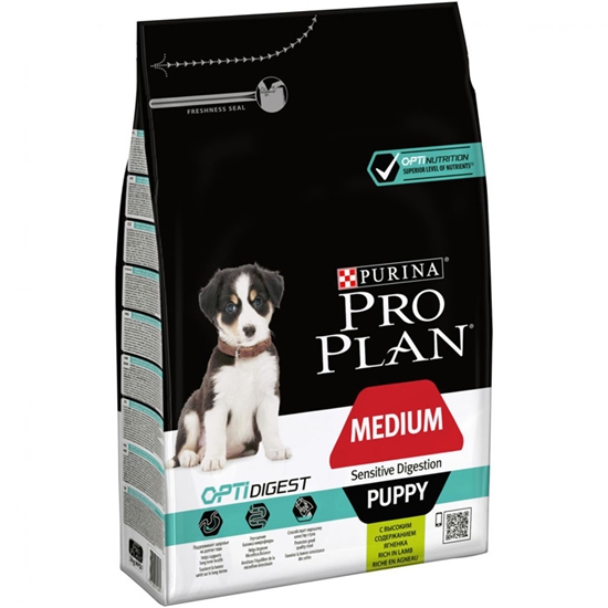 Изображение Barība kucēniem Purina sausā ar jutīgu gremoš. 12kg