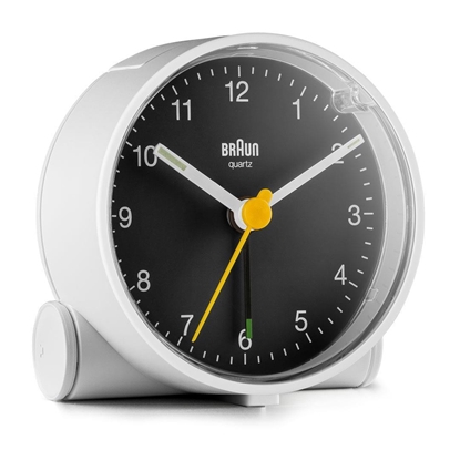 Obrazek Braun BC 01 WB quartz alarm clock white