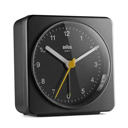 Picture of Braun BC 03 B quartz alarm clock analog black