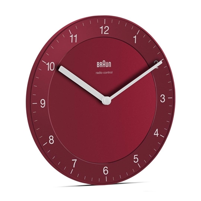 Picture of Braun BC 06 R-DCF radio wall clock red