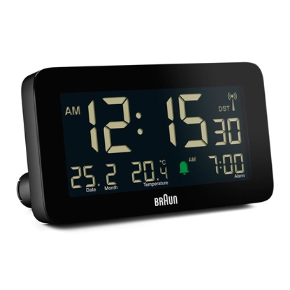 Picture of BRAUN BC10 DCF-B Radio alarm clock black