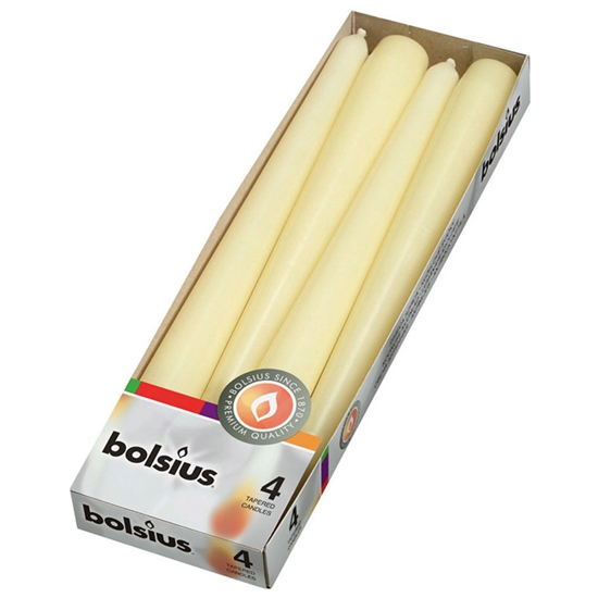 Picture of Galda svece 245/23.5mm 7.5h 4gab. Ivory